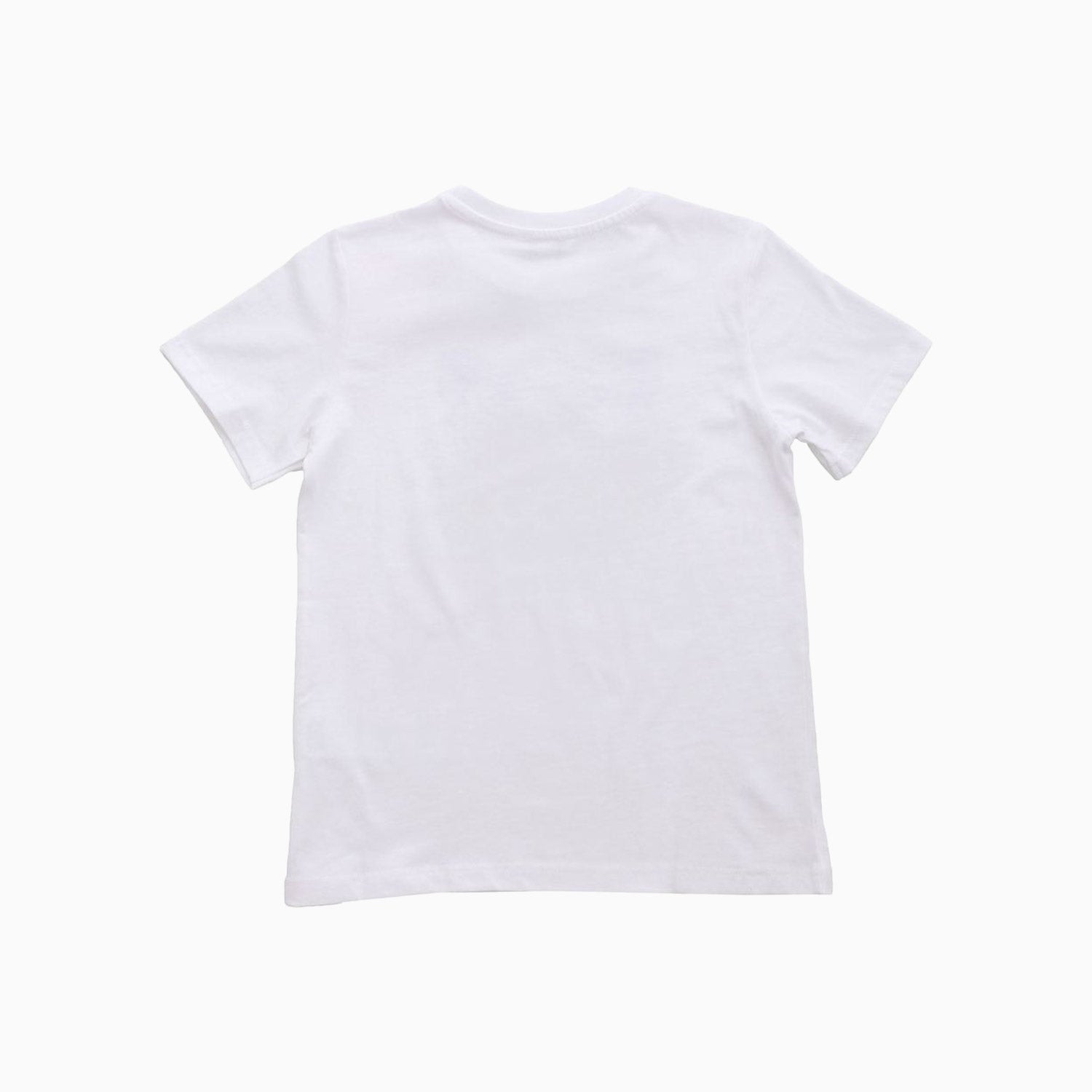 Kenzo Kid's JB B1 Tiger Short Sleeve T Shirt - Color: Optic White - Kids Premium Clothing -