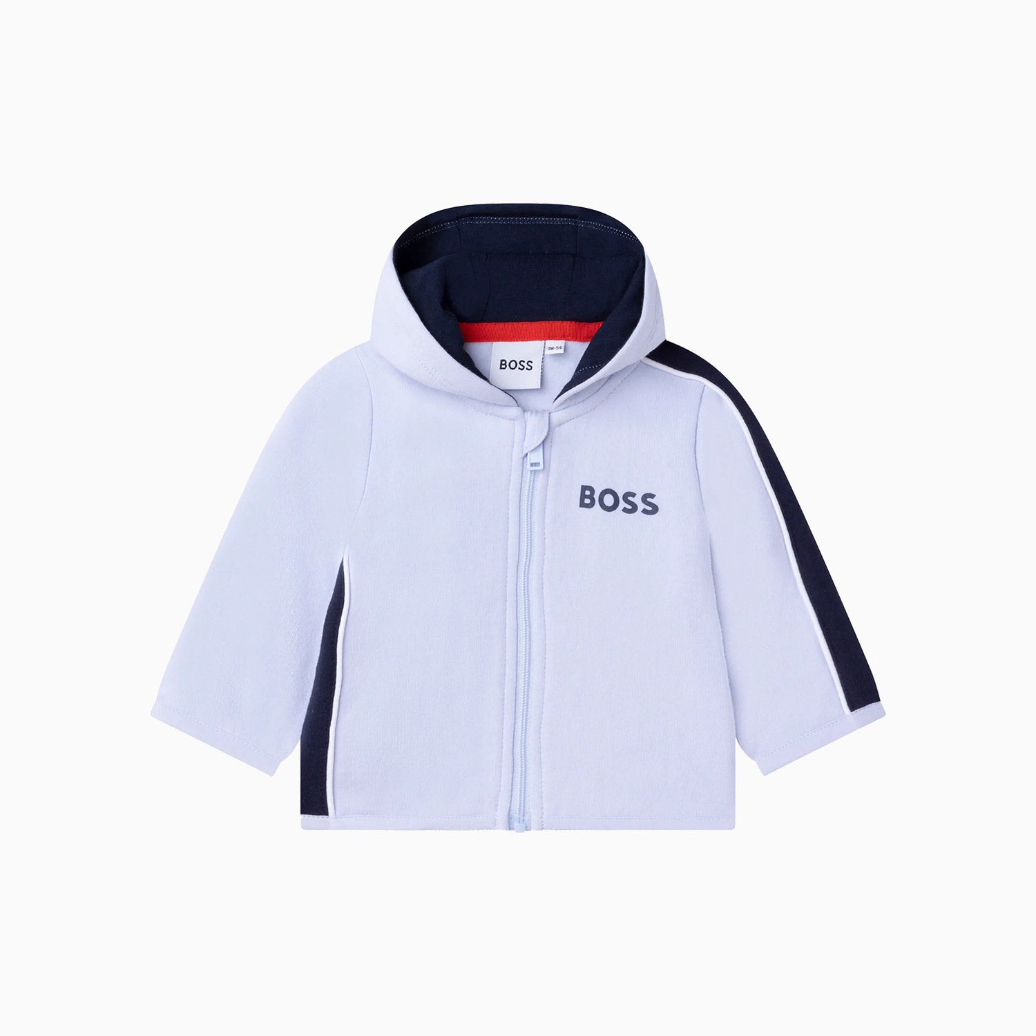 Hugo Boss Kid's Logo Printed Tracksuit Infants - Color: Pale Blue - Kids Premium Clothing -