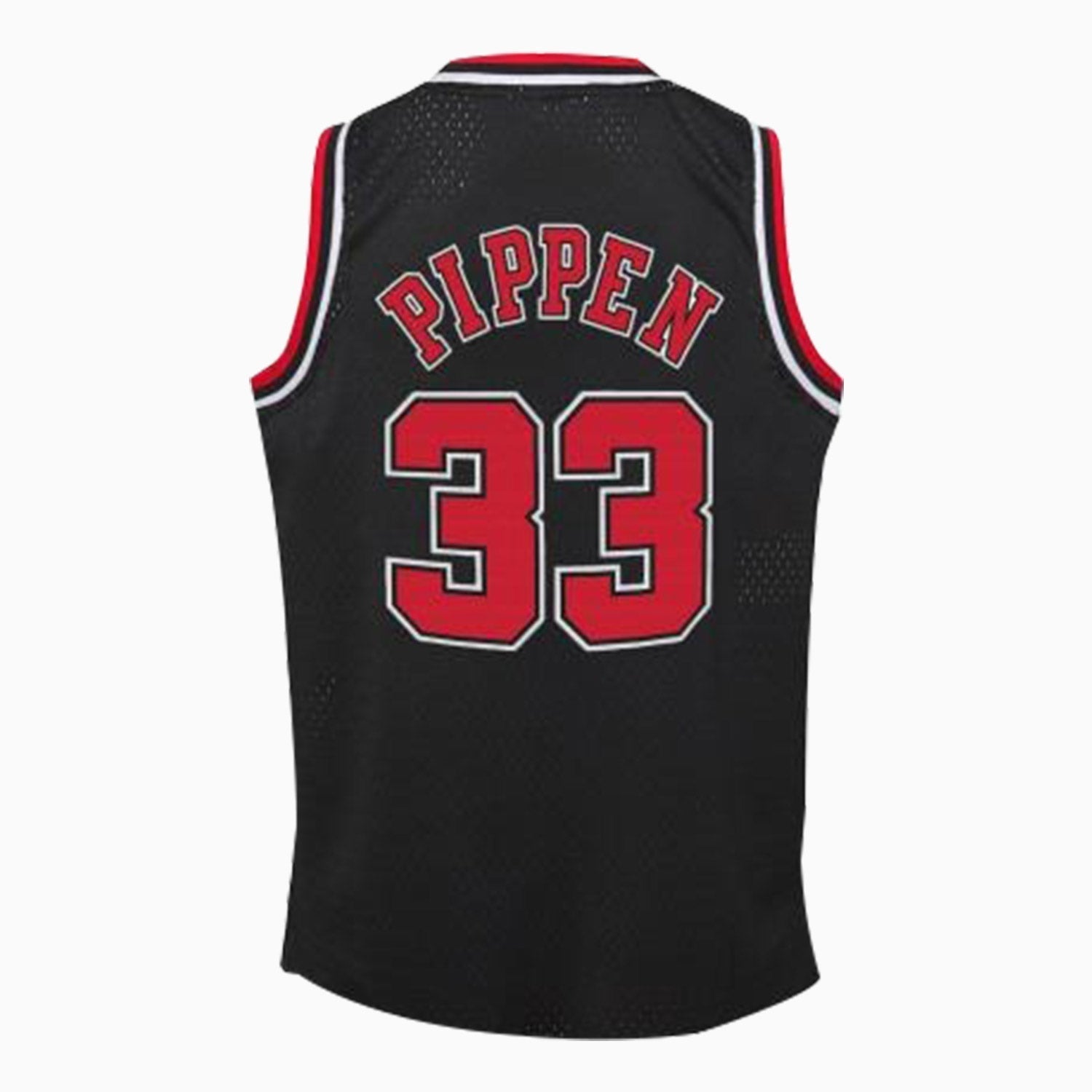 Mitchell And Ness Kid's Swingman Scottie Pippen Chicago Bulls NBA 1997-98 Jersey - Color: Black - Kids Premium Clothing -