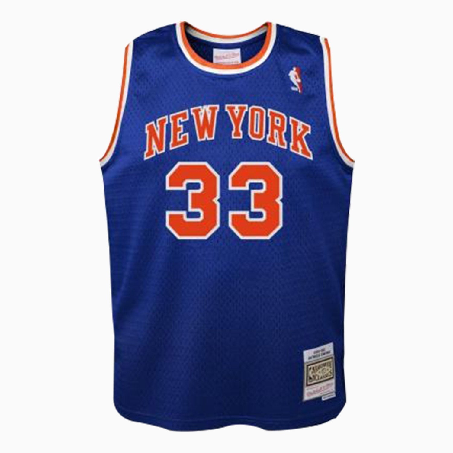 Mitchell And Ness Kid's Swingman Patrick Ewing New York Knicks NBA 1991-92 Jersey - Color: Royal - Kids Premium Clothing -