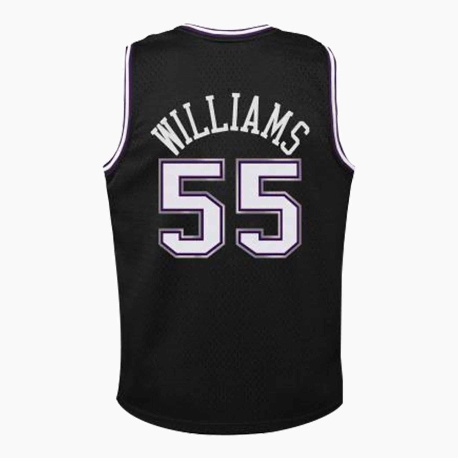 Mitchell & Ness Kid's Swingman Jason Williams Sacramento Kings NBA Jersey - Color: Black - Kids Premium Clothing -