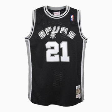 Mitchell & Ness Kid's Swingman Tim Duncan San Antonio Spurs NBA Jersey - Color: Black - Kids Premium Clothing -