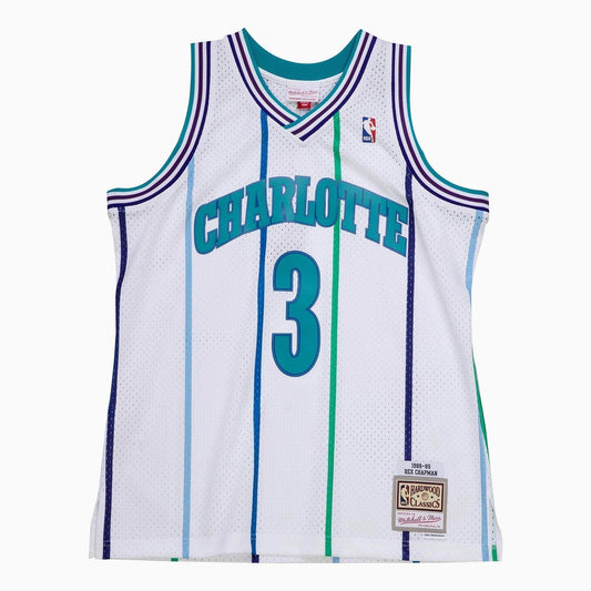 Swingman Rex Chapman Charlotte Hornets NBA 1988-89 Jersey Youth