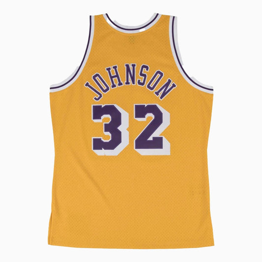 Swingman Los Angeles Lakers NBA 1984-85 Magic Johnson Jersey Youth