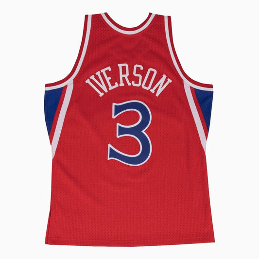 Swingman Allen Iverson Philadelphia 76Ers NBA 1996-97 Jersey Youth