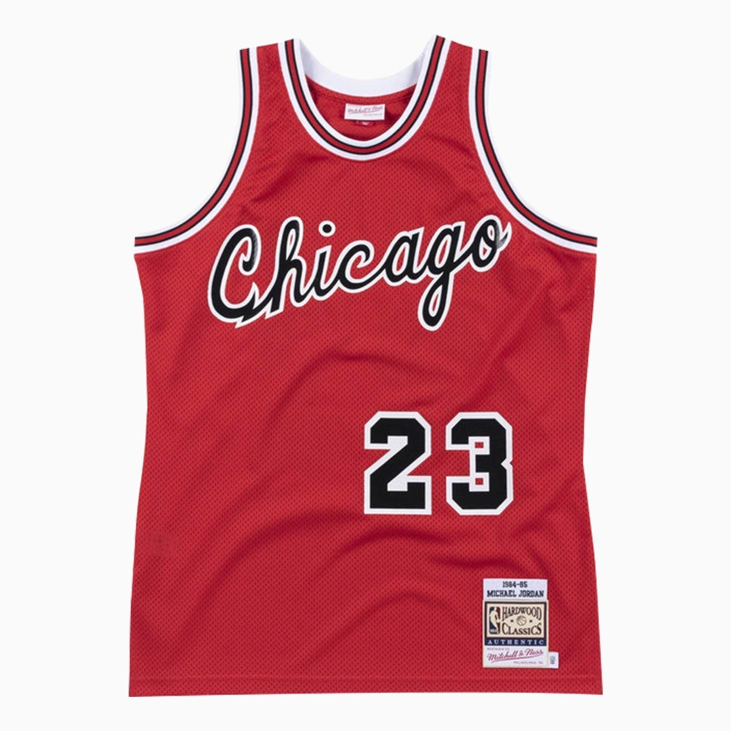 Mitchell & Ness Authentic Michael Jordan Chicago Bulls NBA 1984-85 Jersey Youth - Color: Red - Kids Premium Clothing -