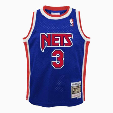 Mitchell & Ness Swingman Brooklyn Nets Drazen Petrovic 1992-93 NBA Jersey Youth - Color: Royal - Kids Premium Clothing -