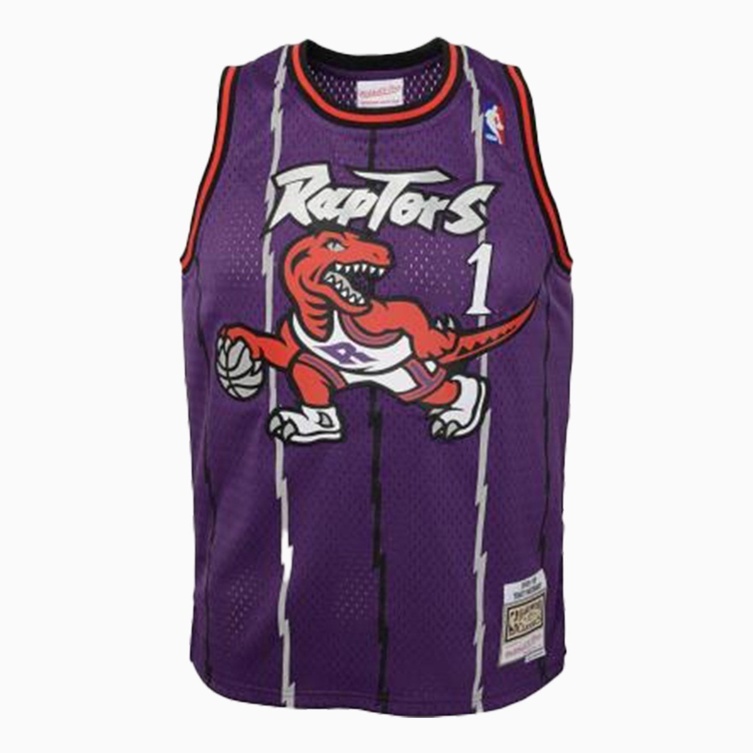 Mitchell & Ness Swingman Tracy Mcgrady Toronto Raptors NBA Jersey Youth - Color: Purple - Kids Premium Clothing -