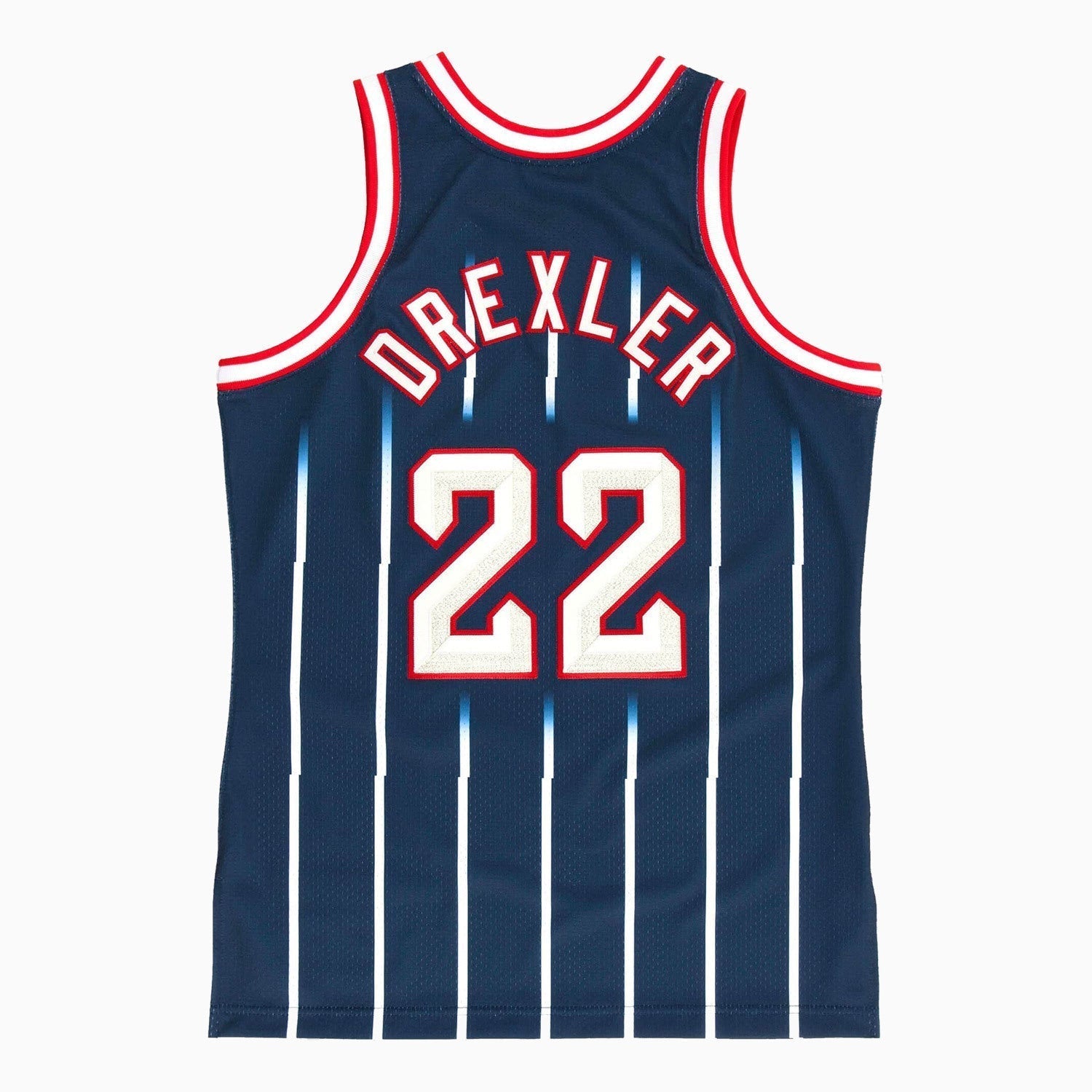 Mitchell And Ness Swingman Clyde Drexler Houston Rockets NBA 1996-97 Jersey Youth - Color: Navy - Kids Premium Clothing -