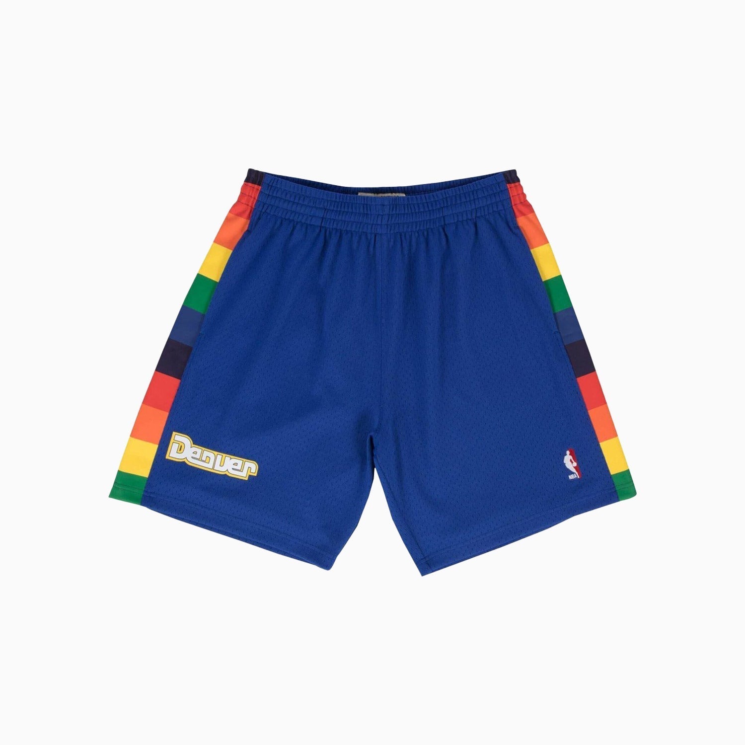 Mitchell And Ness Swingman Denver Nuggets NBA 1991-92 Shorts Youth - Color: Royal - Kids Premium Clothing -