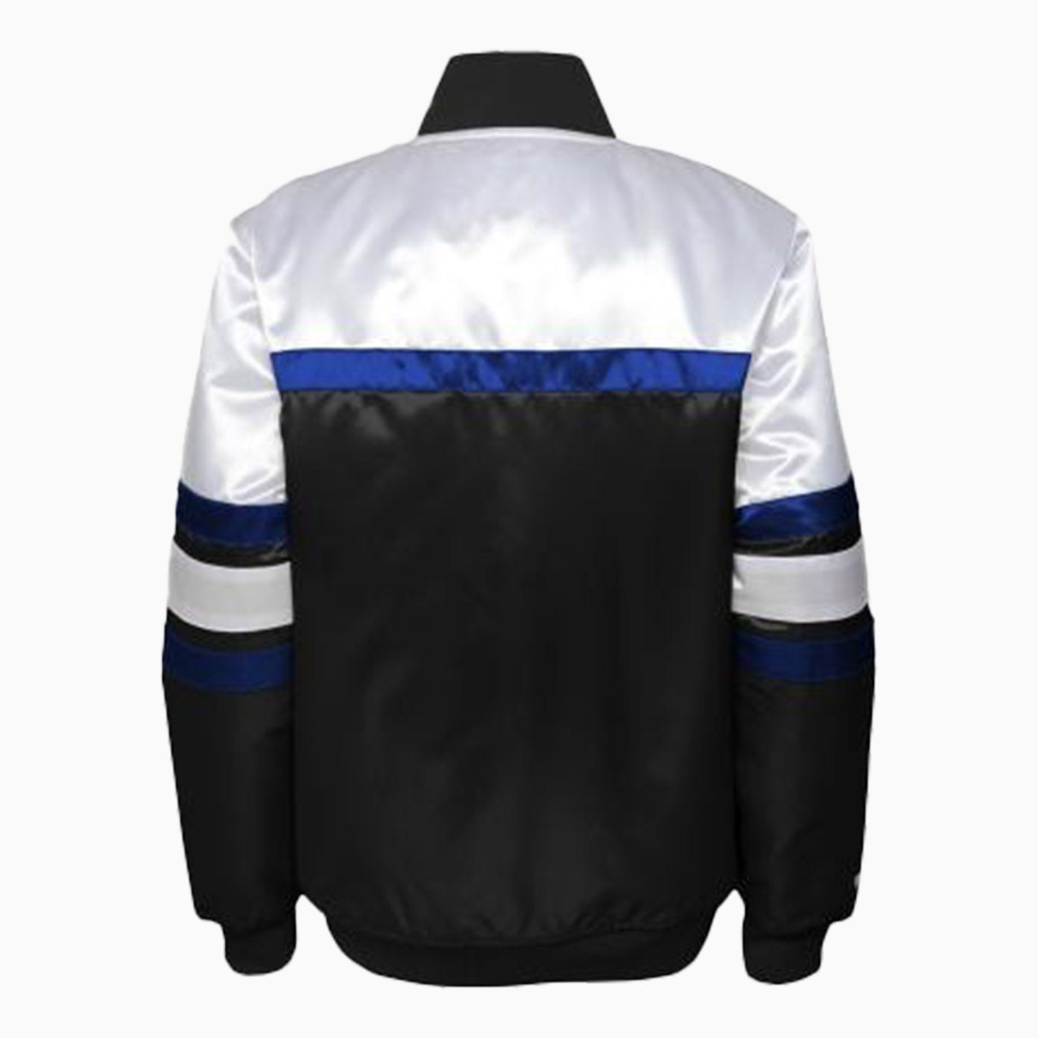 Mitchell & Ness Kid's Orlando Magic NBA Satin Jacket Youth - Color: Black White Silver - Kids Premium Clothing -