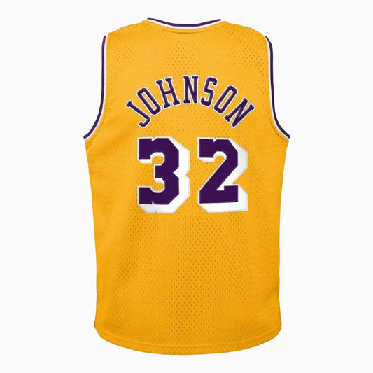 Swingman Magic Johnson Los Angeles Lakers NBA 1984-85 Jersey Infants