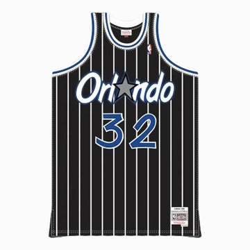 Mitchell And Ness Swingman Shaquille O'Neal Orlando Magic NBA 1994-95 Jersey Infants - Color: Black White - Kids Premium Clothing -