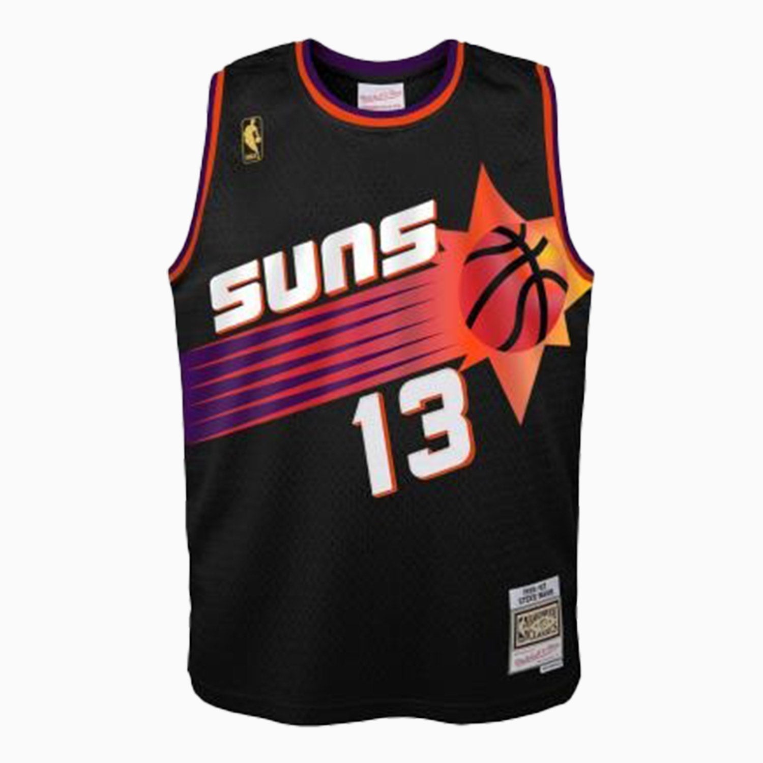Mitchell & Ness Swingman Steve Nash Phoenix Suns NBA Jersey Infants - Color: Black - Kids Premium Clothing -