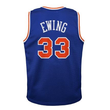 Mitchell And Ness Swingman Patrick Ewing New York Knicks NBA 1991-92 Jersey Infants - Color: Royal - Kids Premium Clothing -