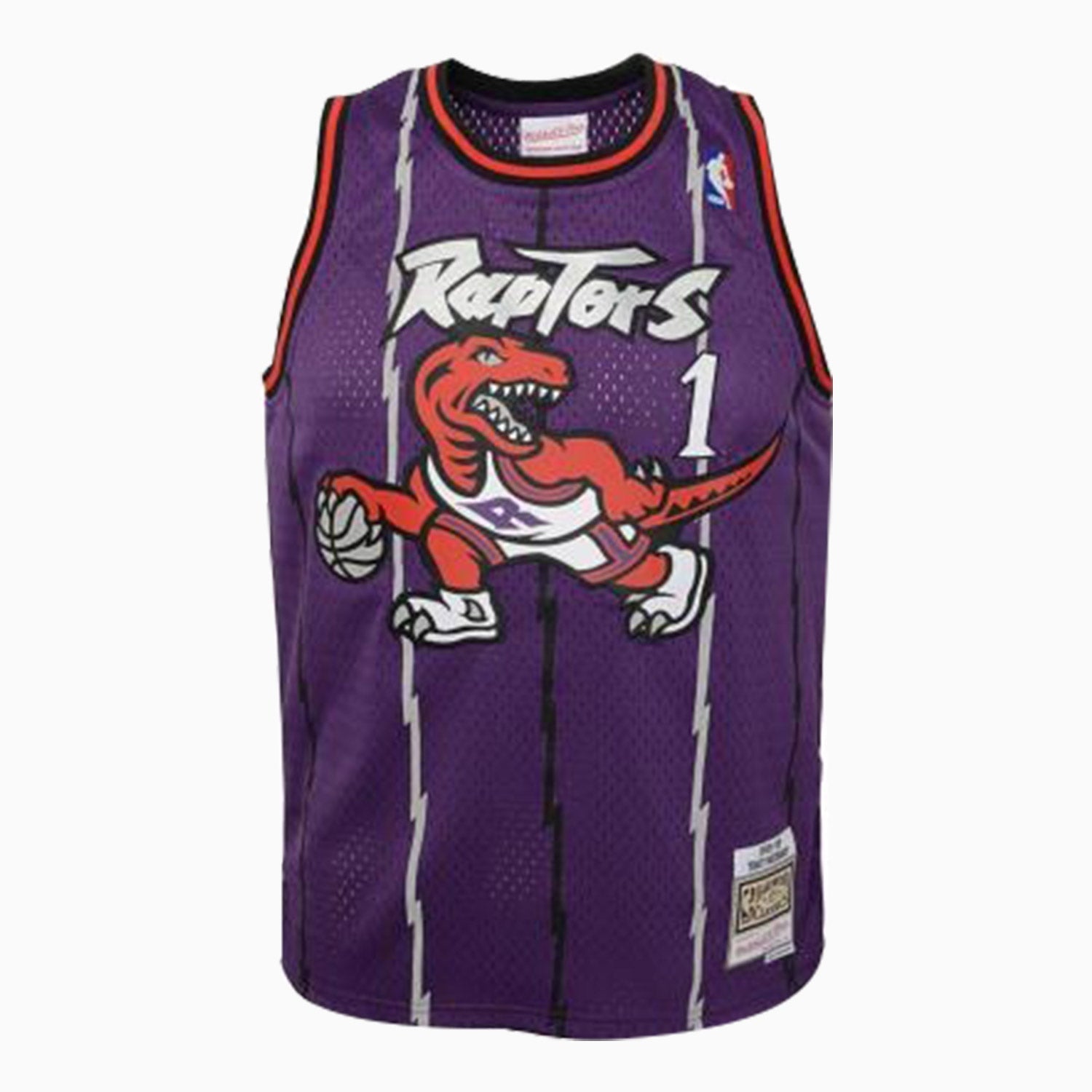 Mitchell & Ness Swingman Tracy Mcgrady Toronto Raptors NBA Jersey Infants - Color: Purple - Kids Premium Clothing -