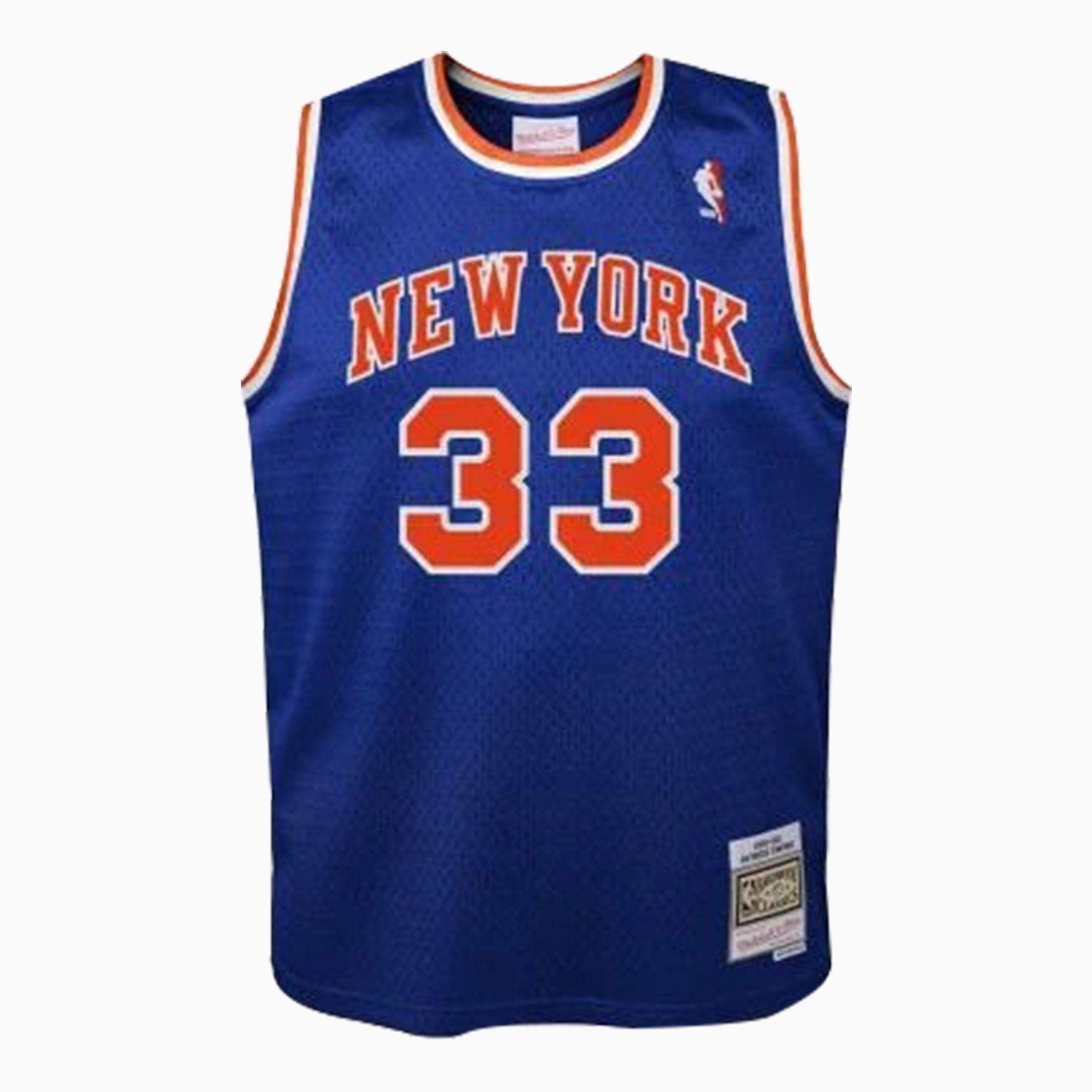 Mitchell & Ness Swingman New York Knicks Patrick Ewing 1991-92 NBA Jersey Toddlers - Color: Royal - Kids Premium Clothing -