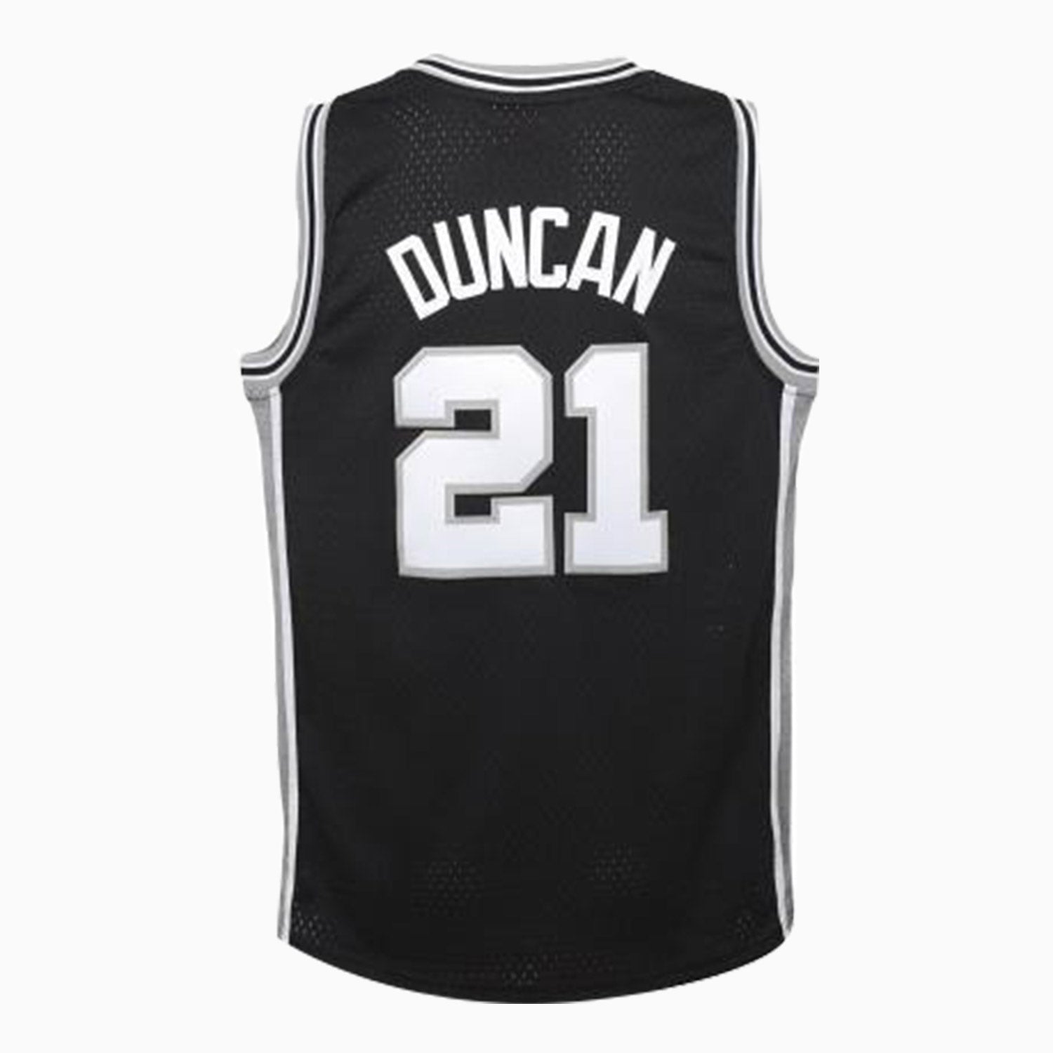Mitchell & Ness Swingman Tim Duncan San Antonio Spurs NBA Jersey Toddlers - Color: Black - Kids Premium Clothing -