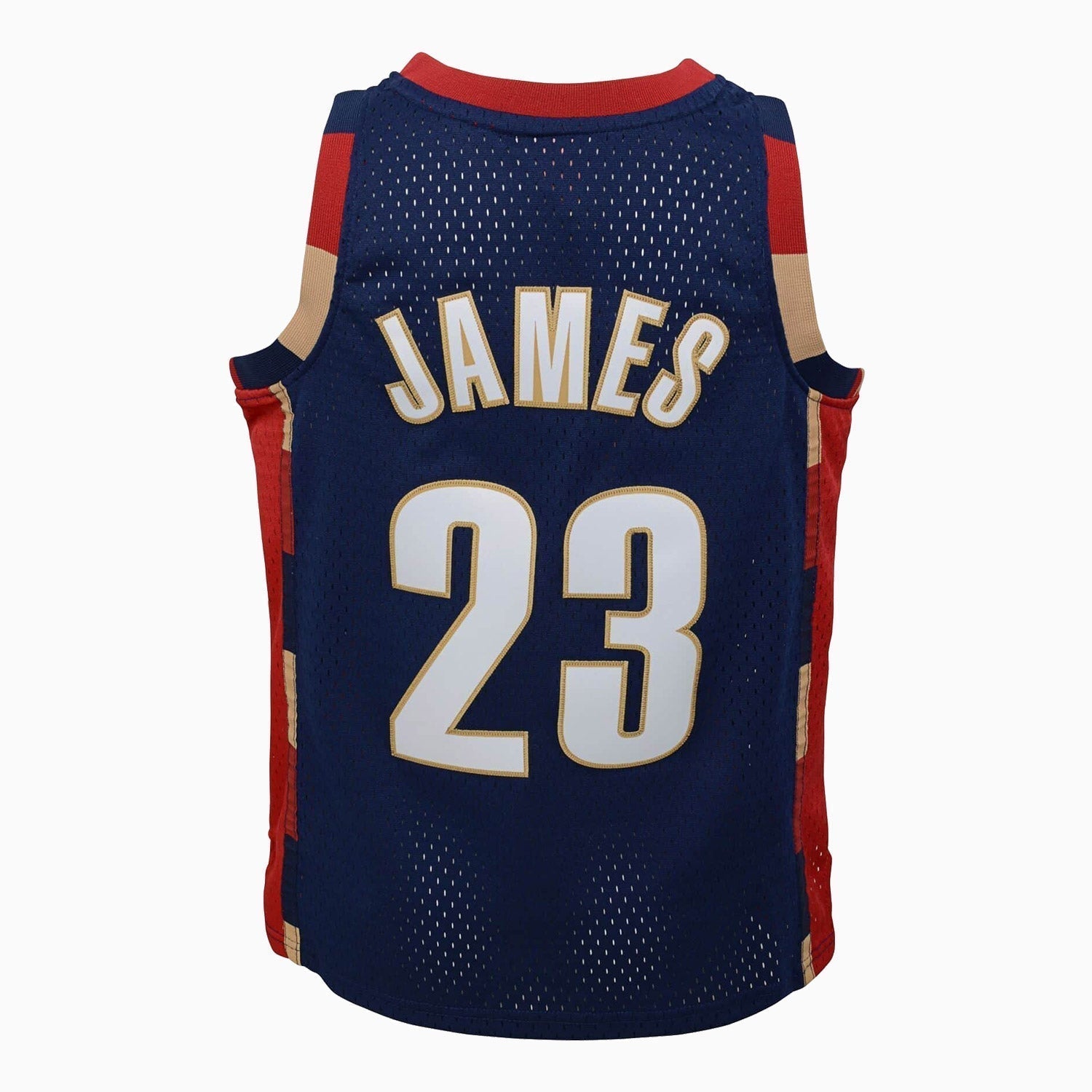 Mitchell And Ness Swingman Lebron James Cleveland Cavaliers NBA 2008-09 Jersey - Color: Scarlet - Kids Premium Clothing -