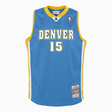 Mitchell And Ness Swingman Carmelo Anthony Denver Nuggets NBA 2003-04 Jersey Youth - Color: Royal - Kids Premium Clothing -