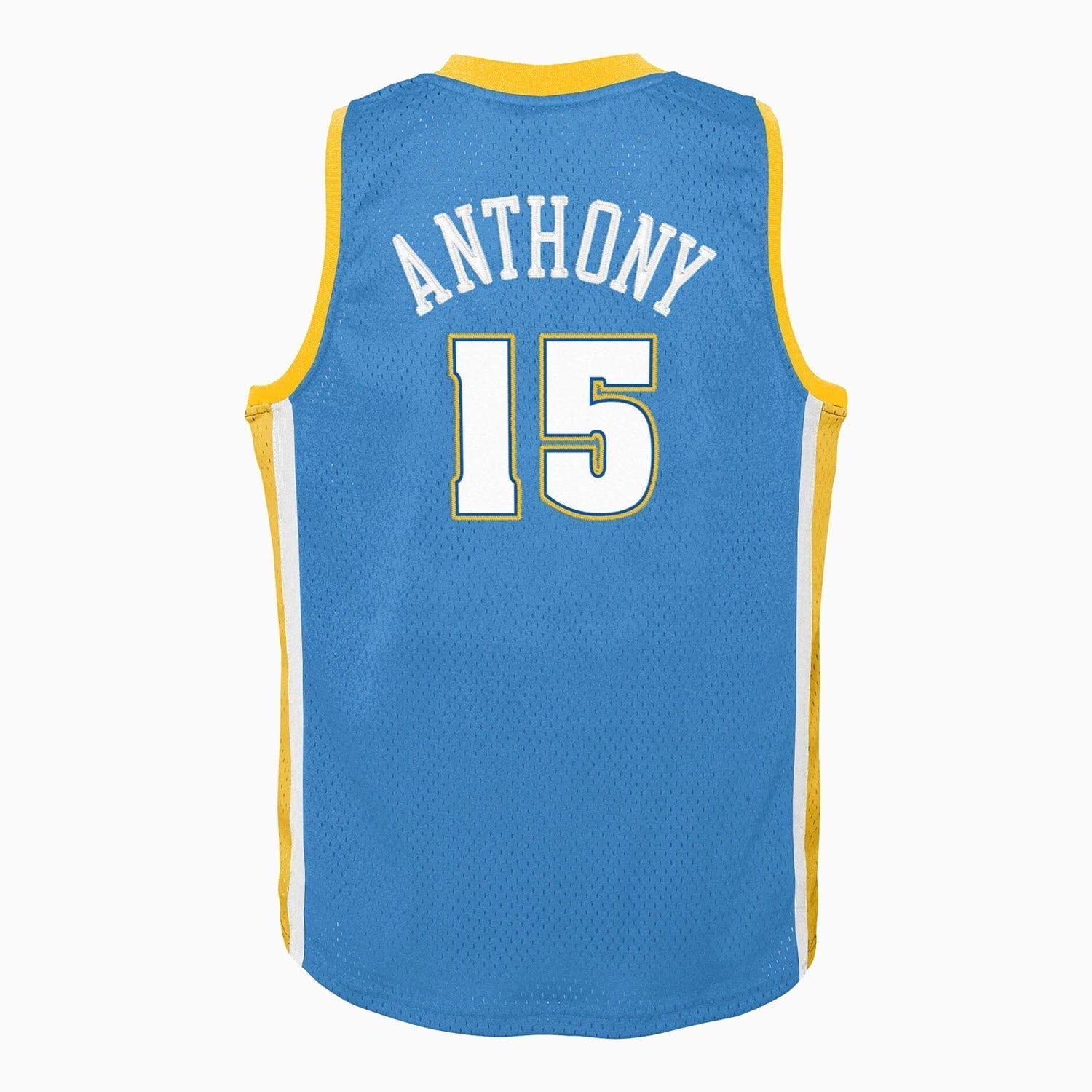 Mitchell And Ness Swingman Carmelo Anthony Denver Nuggets NBA 2003-04 Jersey Youth - Color: Royal - Kids Premium Clothing -