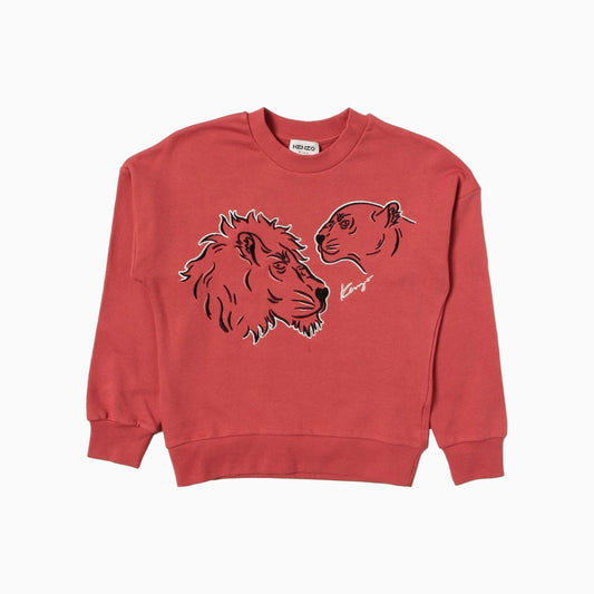 Kid's Crew Neck Full Sleeve Sweatshirt
