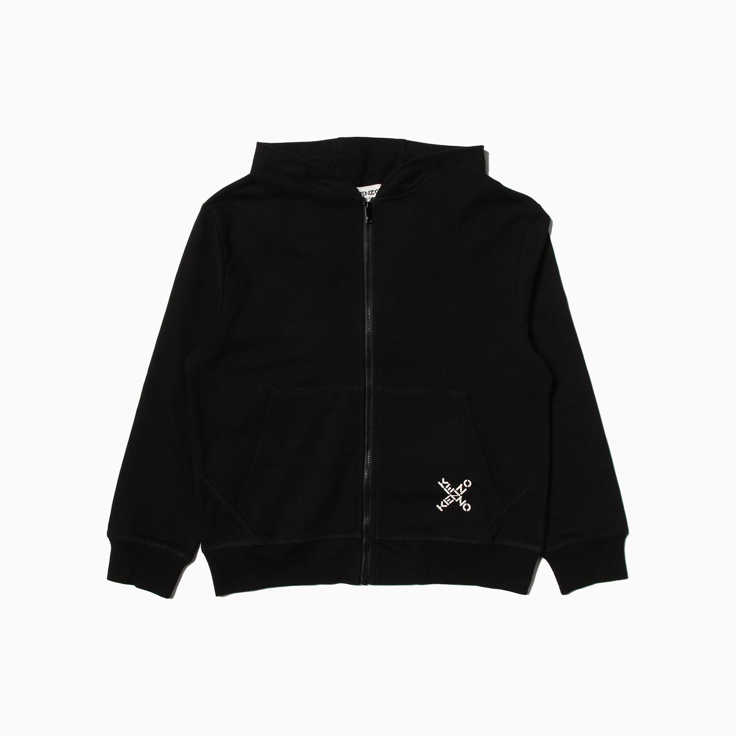 Kenzo Kid's Cross Logo Printed Outfit - Color: Black - Kids Premium Clothing -