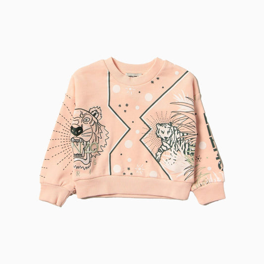 Kid's Crew Neck Full Sleeve Sweatshirt