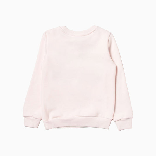 Kid's Elephant Logo Crew Neck Full Sleeve Sweatshirt