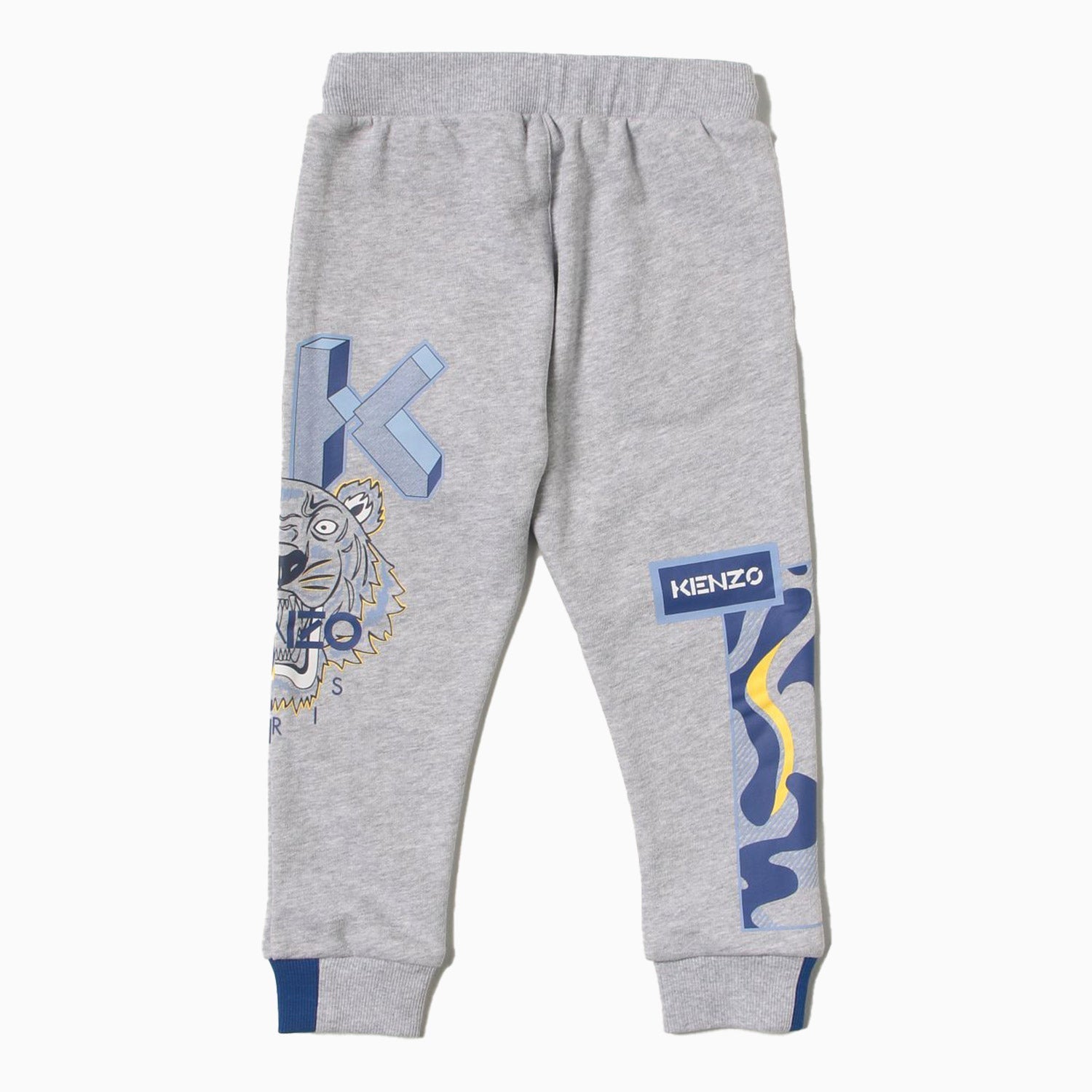 Kenzo Kid's Animal Print Outfit - Color: Grey Marl - Kids Premium Clothing -