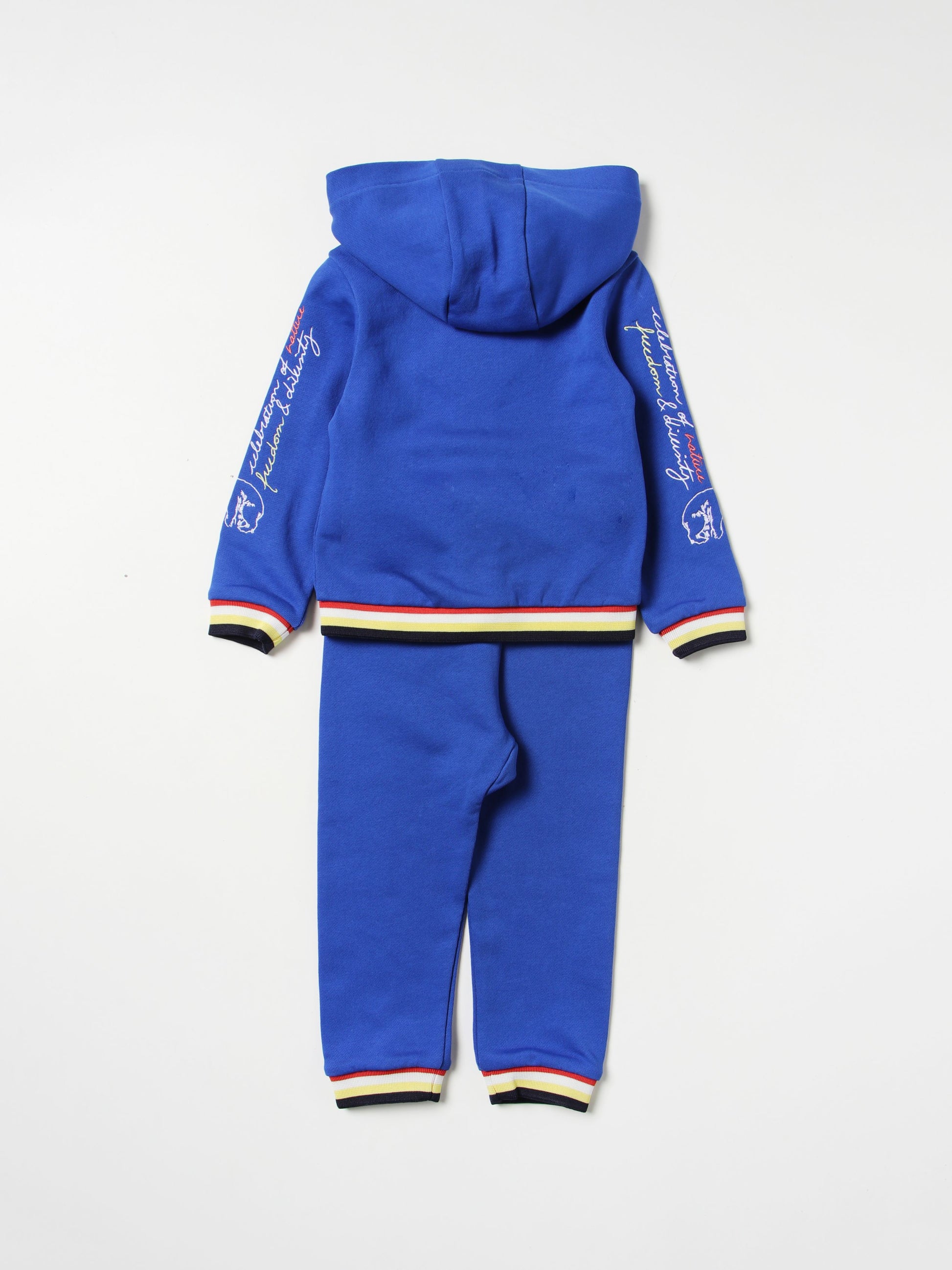 Kenzo Kid's Jogging Suit - Color: Blue - Kids Premium Clothing -