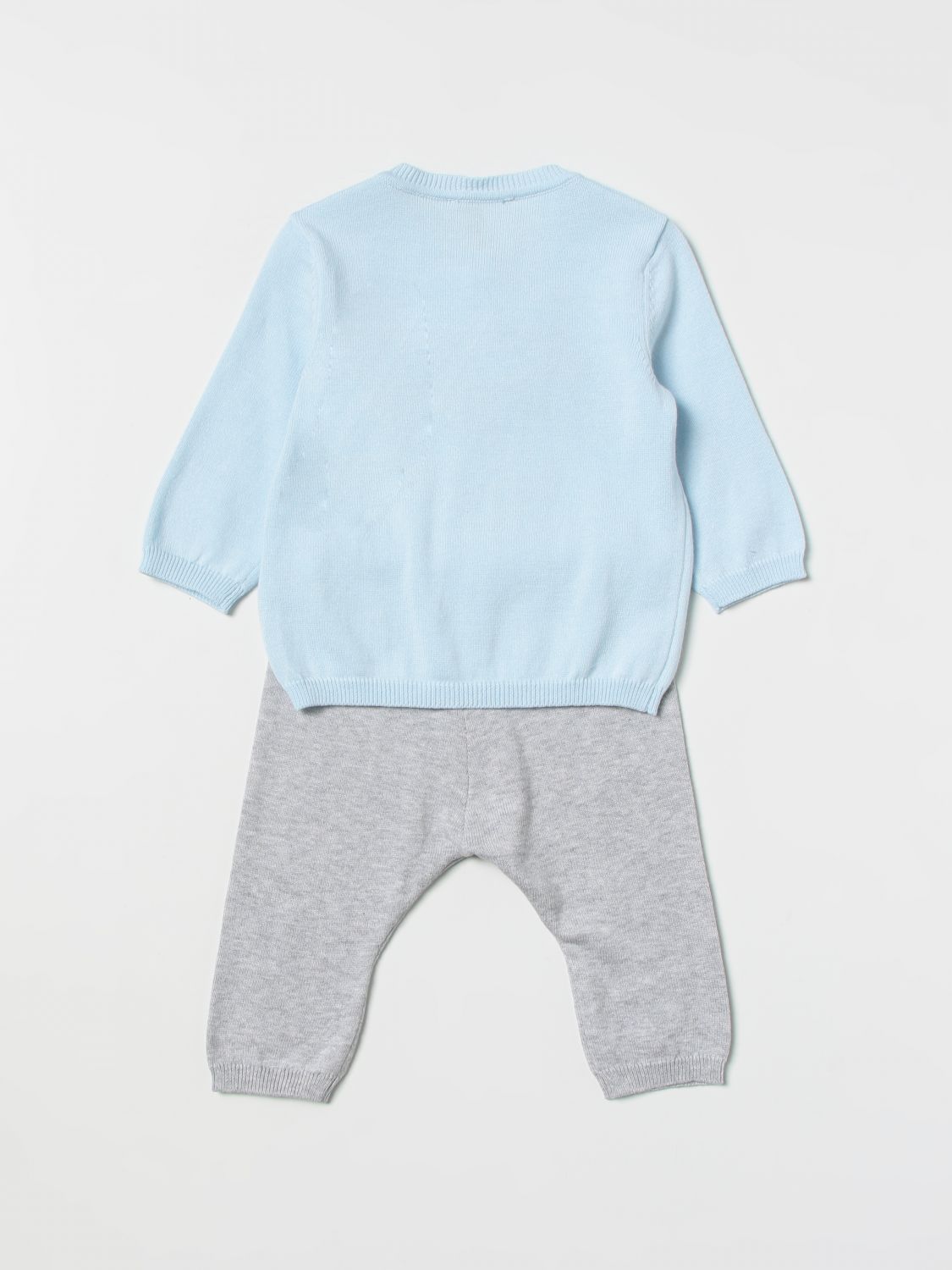 Kenzo Kid's Knitted Outfit - Color: Pale Blue - Kids Premium Clothing -