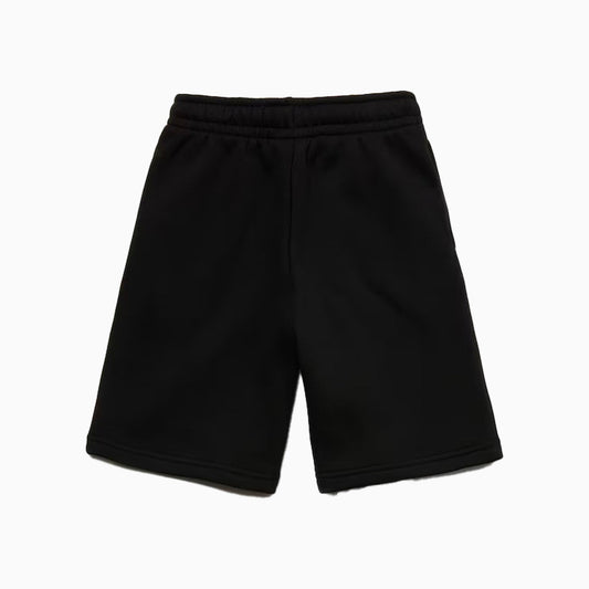 Lacoste Kid's Sport Tennis Fleece Shorts - Color: Noir - Kids Premium Clothing -