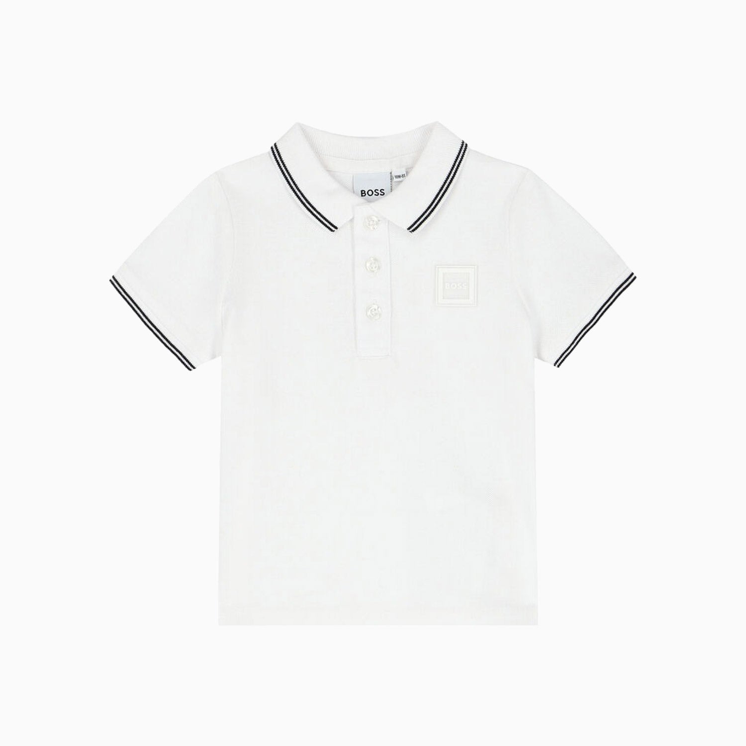 Hugo Boss Kid's Polo T Shirt Toddlers - Color: White - Kids Premium Clothing -