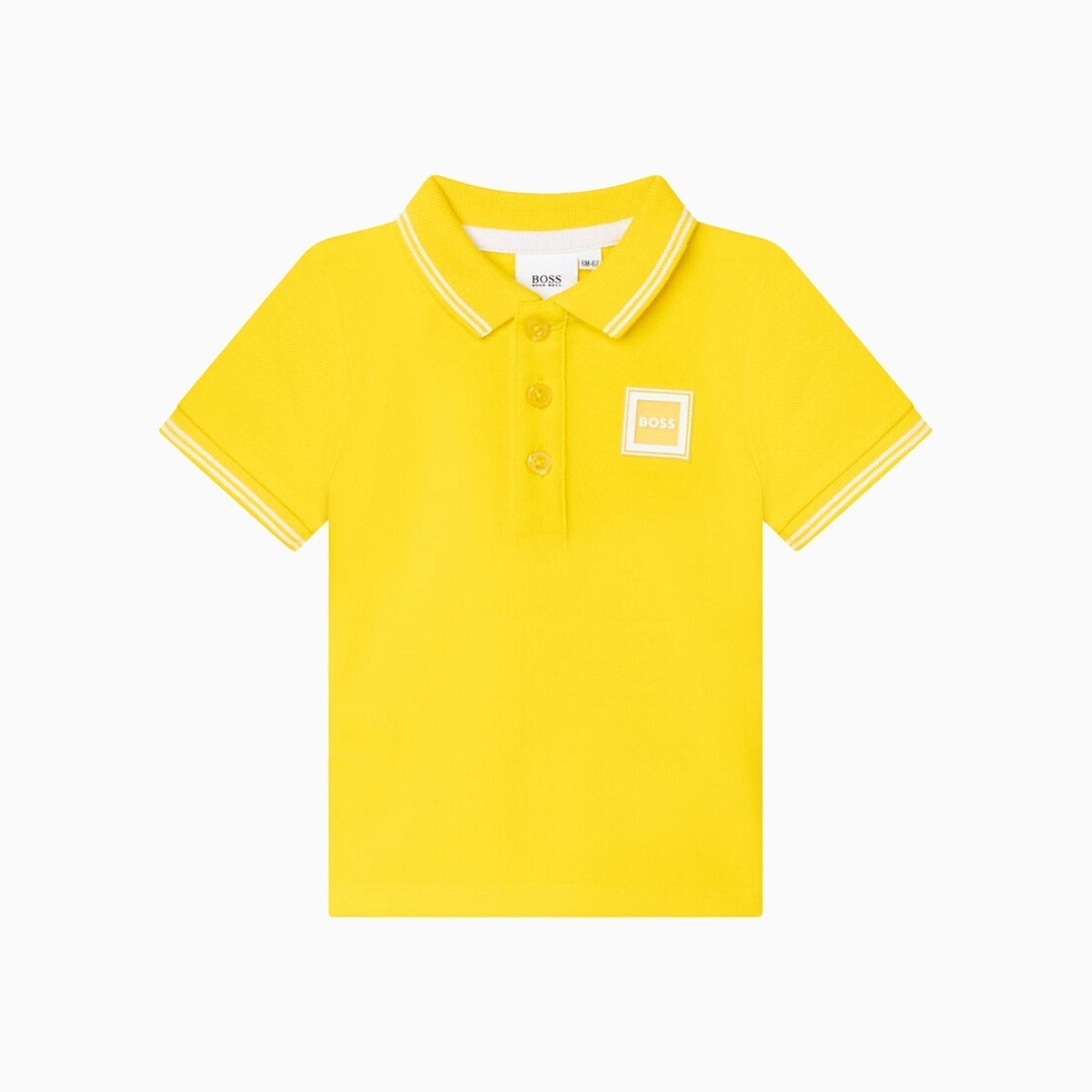 Hugo Boss Kid's Polo T Shirt Toddlers - Color: Yellow - Kids Premium Clothing -
