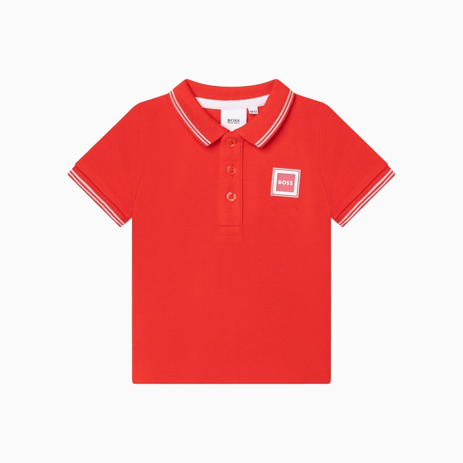 Hugo Boss Kid's Polo T Shirt Toddlers - Color: Red - Kids Premium Clothing -