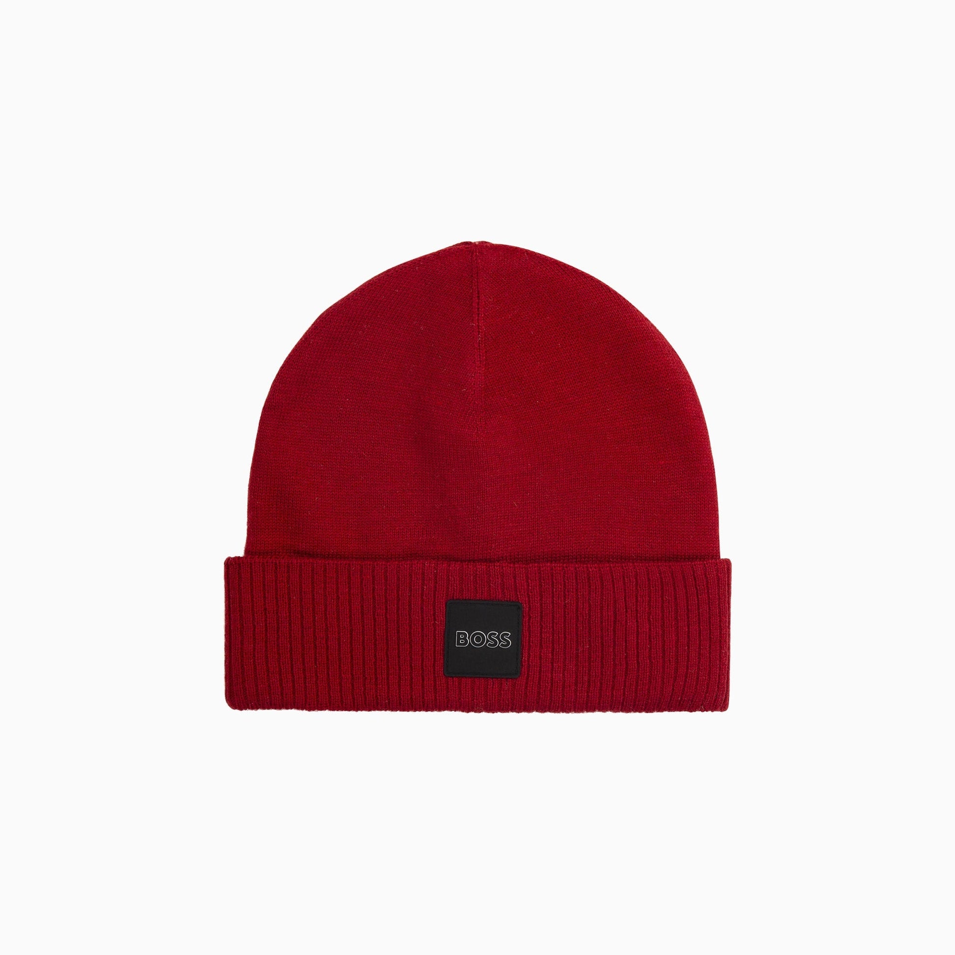 Hugo Boss Kid's Pull On Hat - Color: Red - Kids Premium Clothing -