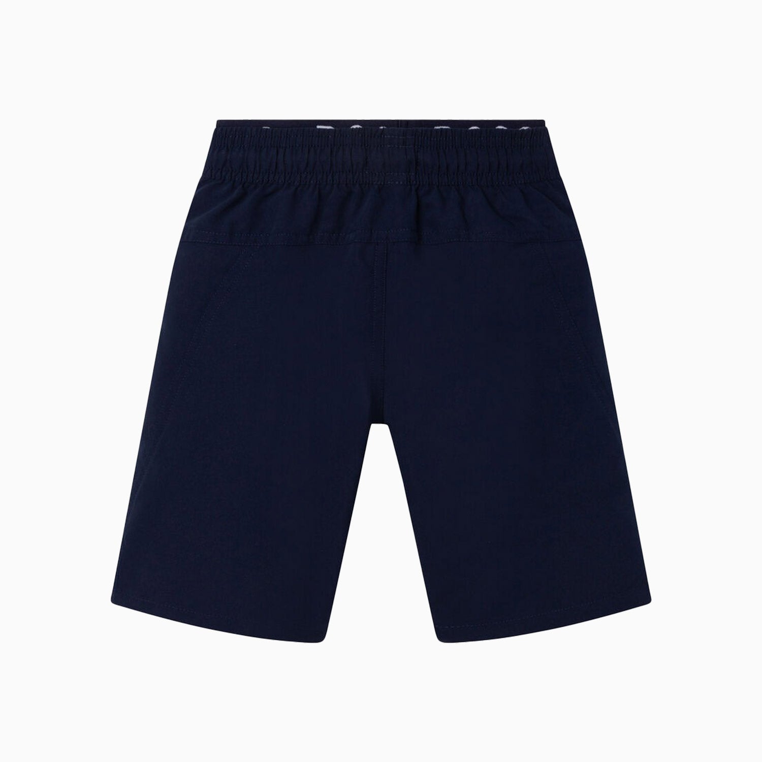 Hugo Boss Kid's Quick Dry Surfer Shorts - Color: Navy - Kids Premium Clothing -