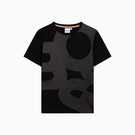 Kid's Fade Logo Short Sleeve T Shirt