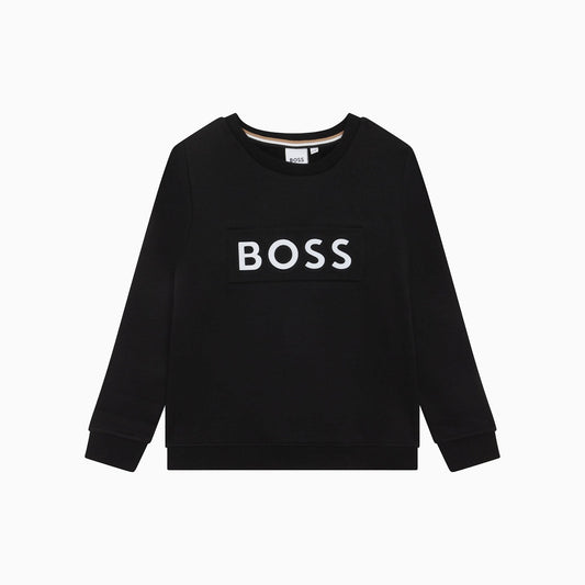 Kid's Boss Logo Sweatshirt