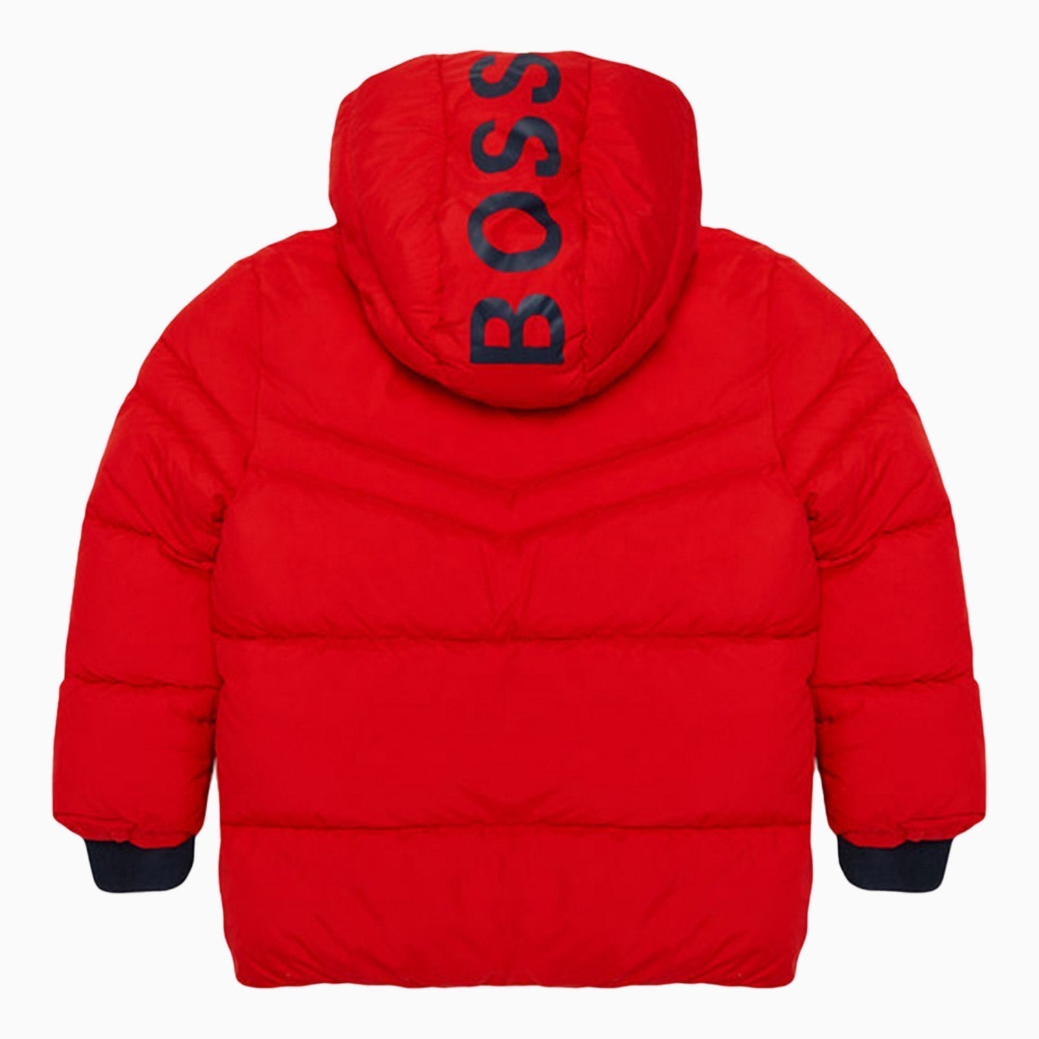 Hugo Boss Kid's Puffer Jacket - Color: Blue, Red, Navy Blue - Kids Premium Clothing -