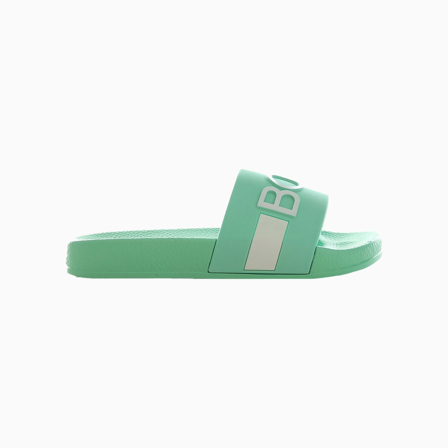 Hugo Boss Kid's PVC Slides - Color: Green - Kids Premium Clothing -