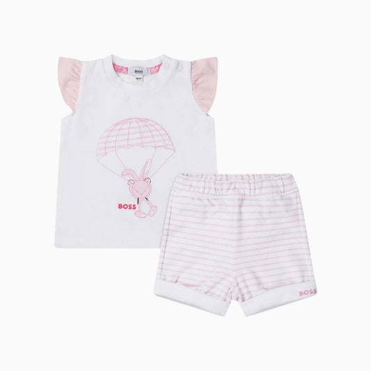 Kid's T Shirt And Shorts Outfit