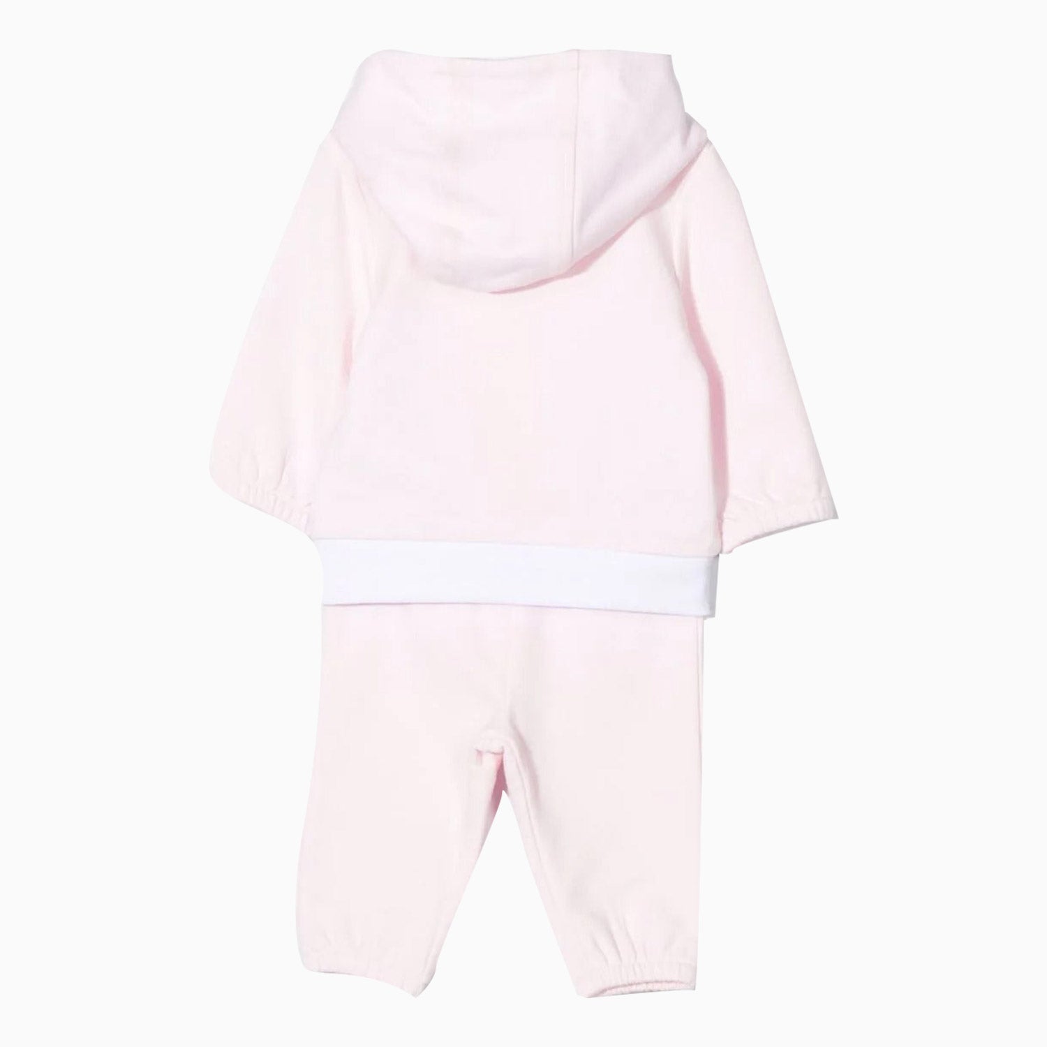 Hugo Boss Kid's Elastane French Terry Hooded Tracksuit Toddlers - Color: Pinkpale - Kids Premium Clothing -