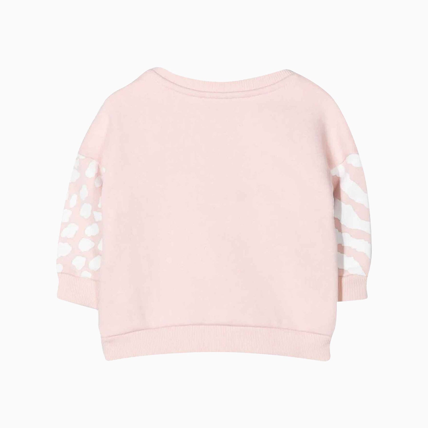 Kenzo Kid's Tiger And Friends Sweatshirt - Color: Pink - Kids Premium Clothing -
