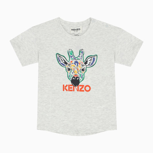 Kid's Giraffe Short Sleeves T Shirt