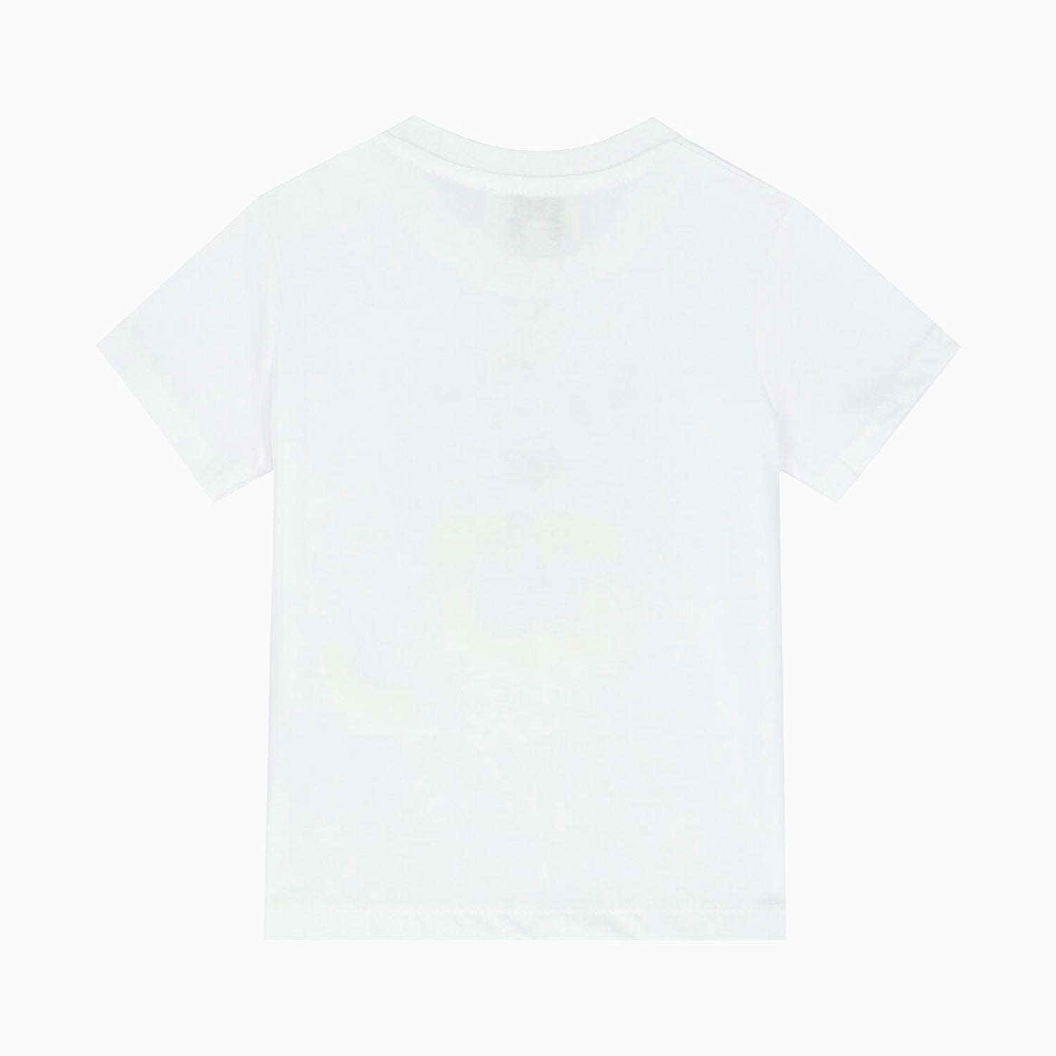 Kenzo Kid's Tiger Short Sleeves T Shirt - Color: White - Kids Premium Clothing -