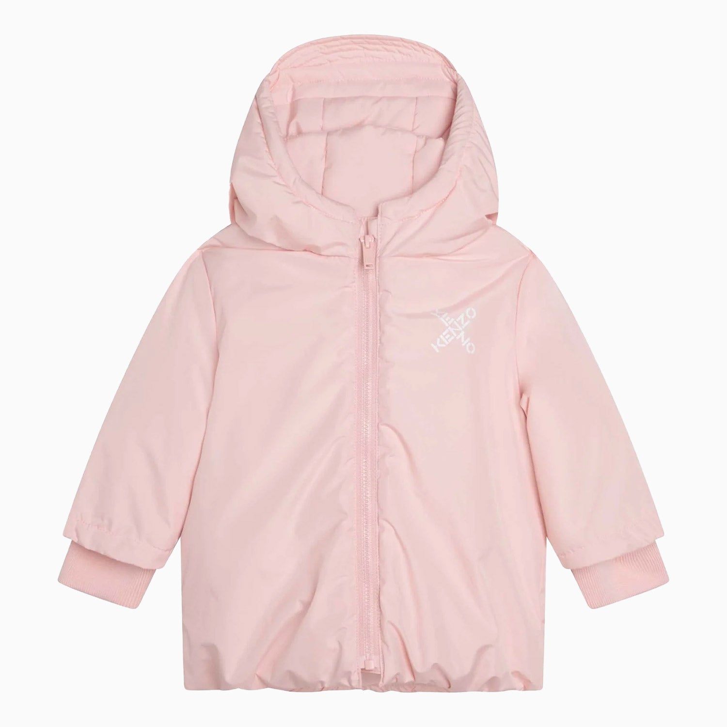 Kenzo Kid's Puffer Jacket - Color: Pink - Kids Premium Clothing -