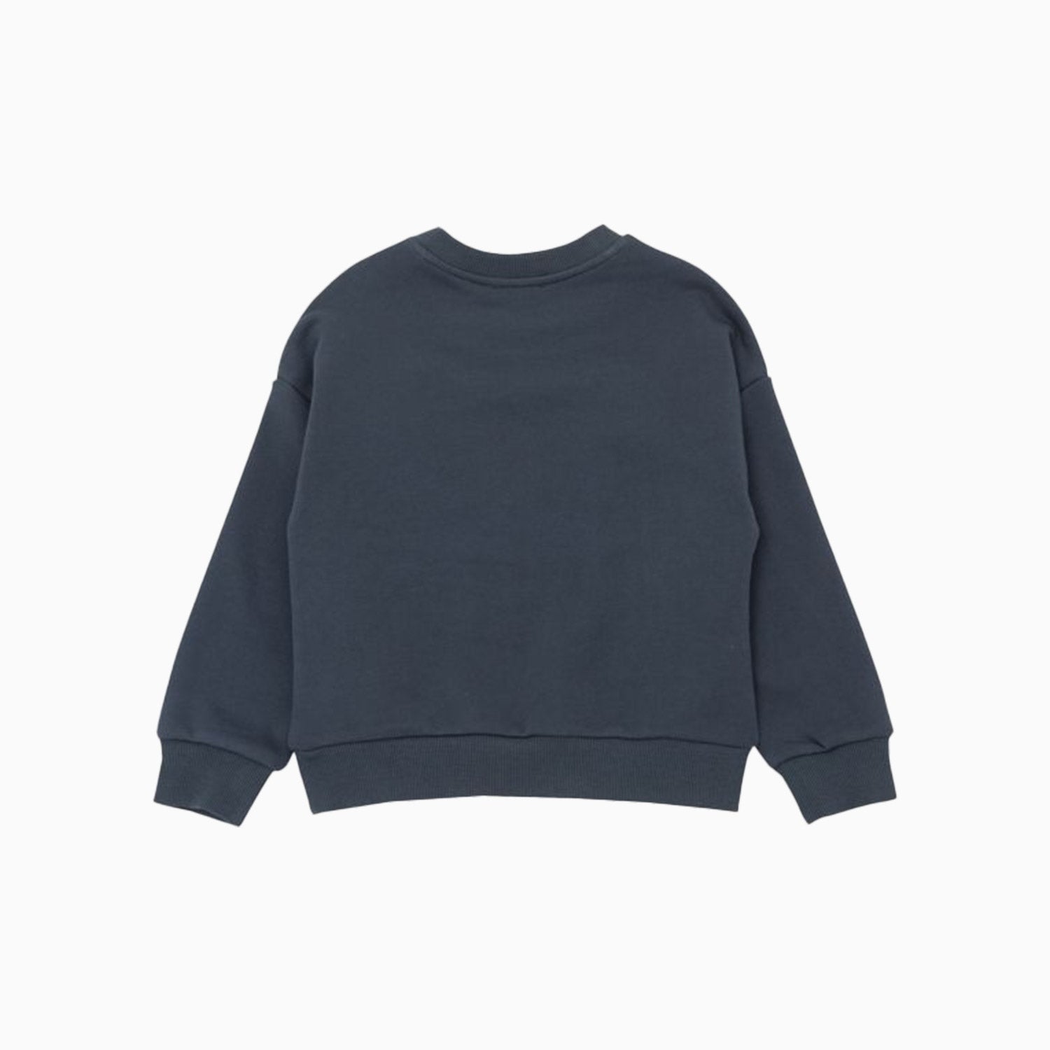 Kenzo Kid's Sweatshirt In No Brushed - Color: Charcoalgrey - Kids Premium Clothing -
