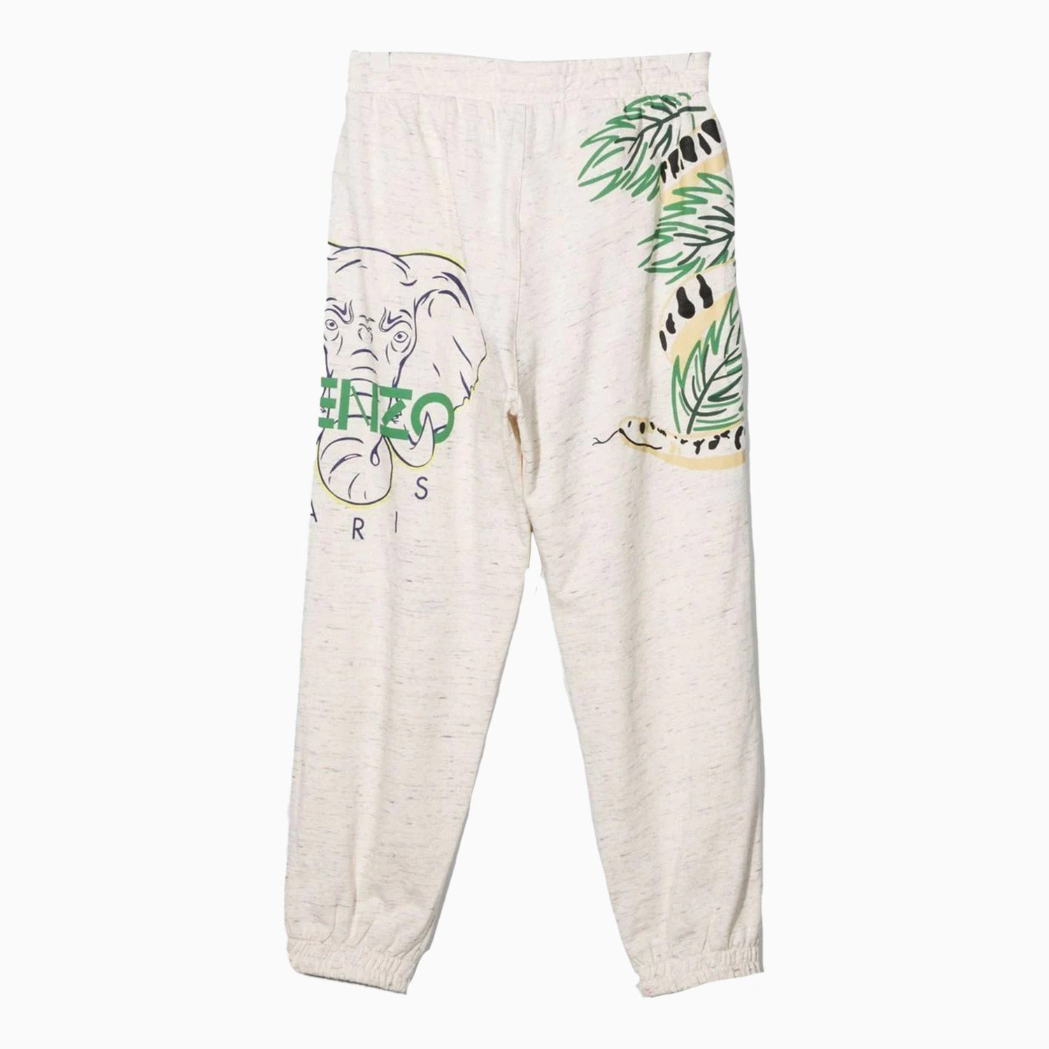 Kenzo Kid's Fleece Pant - Color: Off White - Kids Premium Clothing -